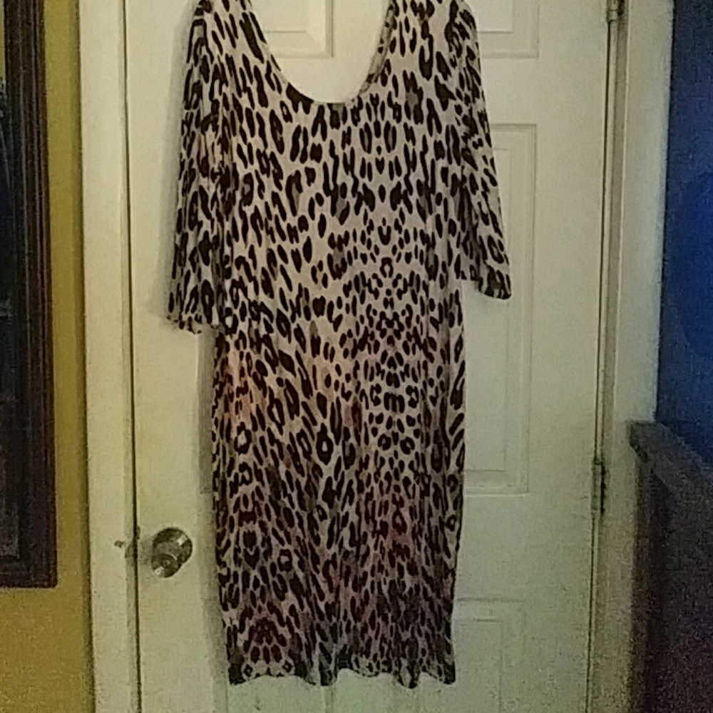 Adorable and comfortable animal pattern dress